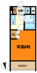 ナイスアーバンステイツ綱島の物件間取画像